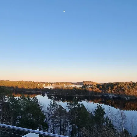 Panorama Havutsikt-tjonneveien Semesterbostad Kristiansand